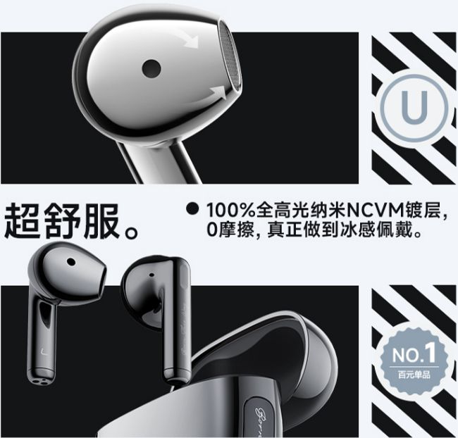 冇心再优化！最新54蓝牙耳机音质出众、性价堪比半岛·BOB官方网站AirPods(图4)